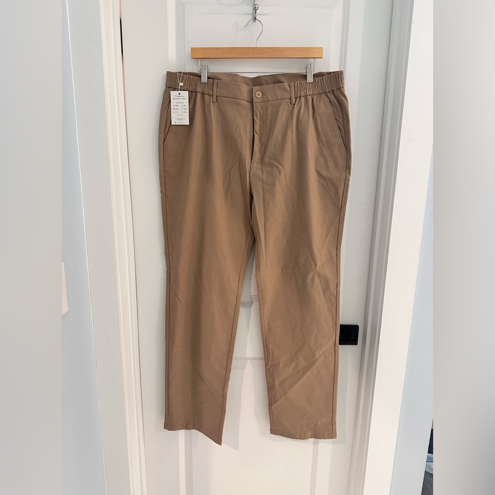 NWT Men's Stride Comfy Tan Pants